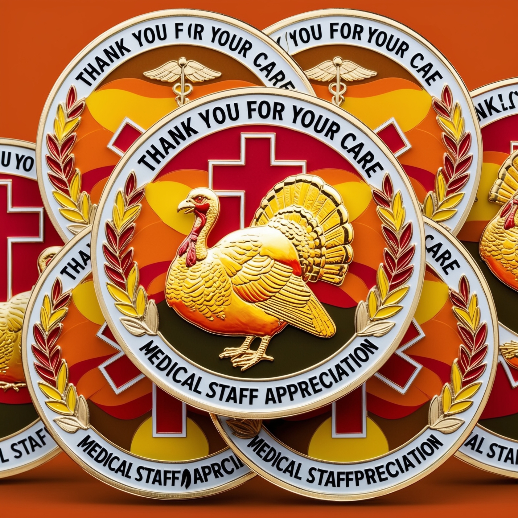 custom Thanksgiving coins